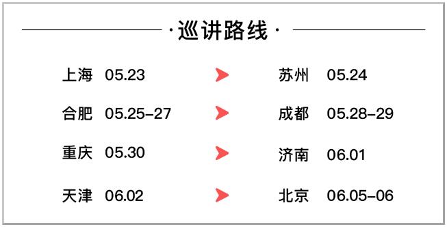 大師行巡講路線(xiàn)
